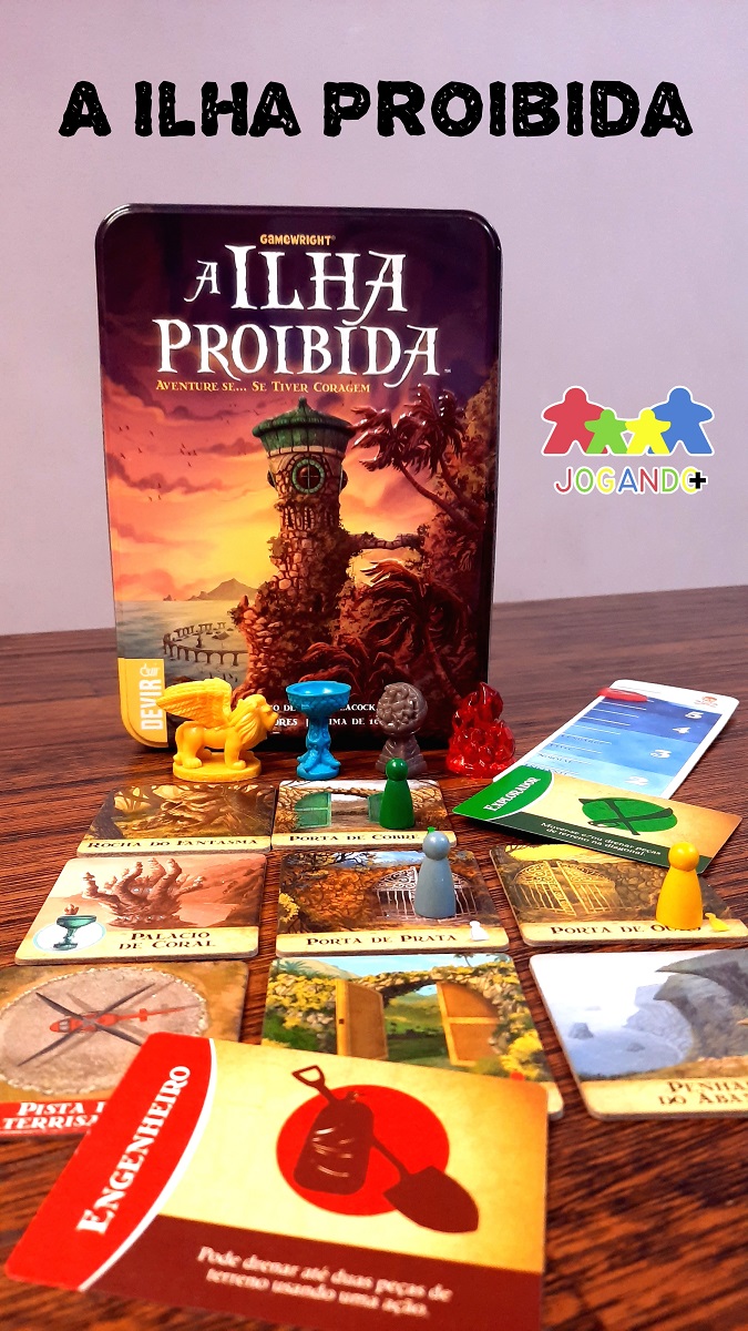 Jogo de tabuleiro A Ilha Proibida