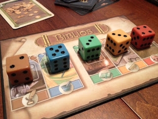 Jogo de tabuleiro Biblios