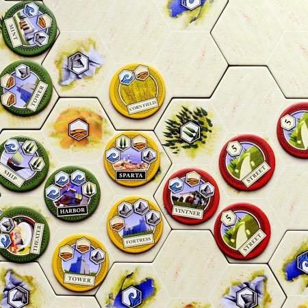 Jogo de tabuleiro Attika