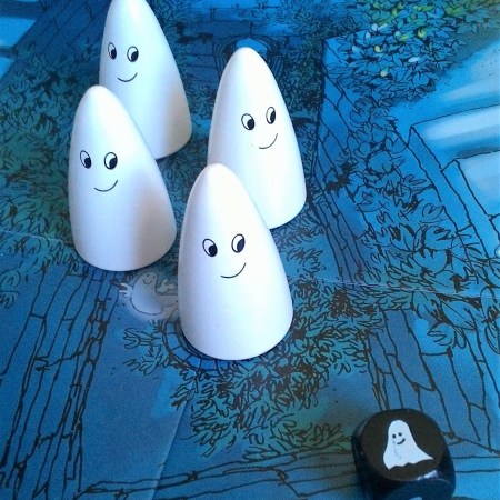 Jogo de tabuleiro infantil As Escadas Assombradas