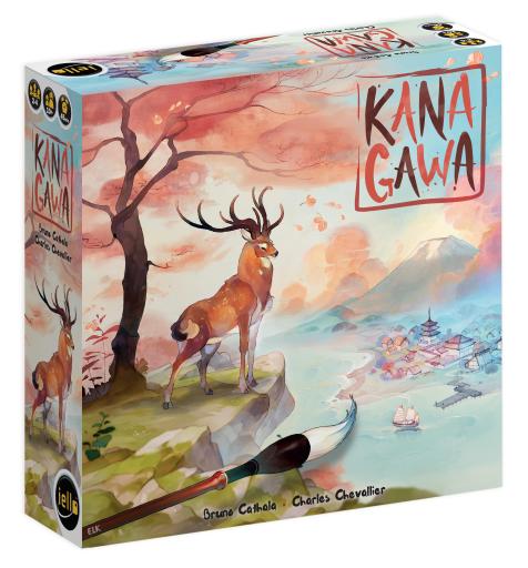 Descubra Kanagawa do Bruno Cathala