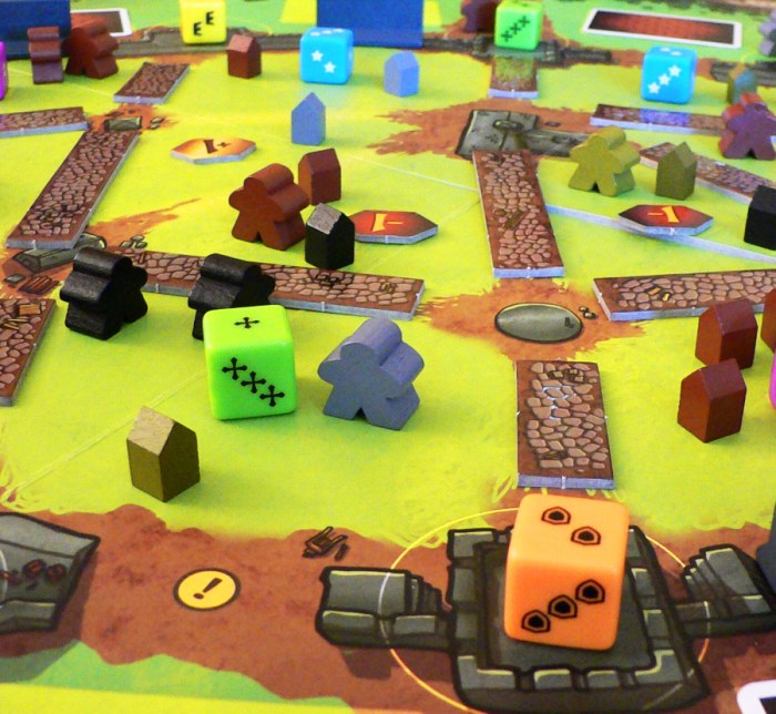 Jogo de tabuleiro The Walled City