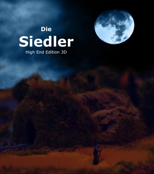 Colonizadores de Catan em 3D