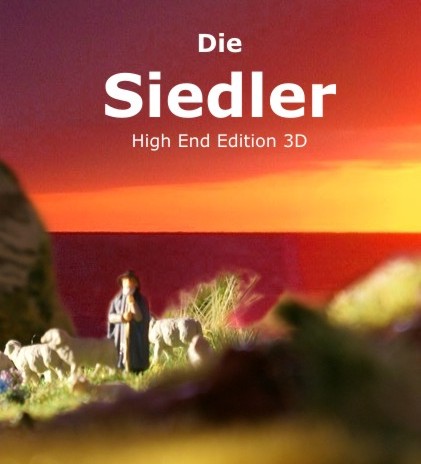 Colonizadores de Catan em 3D