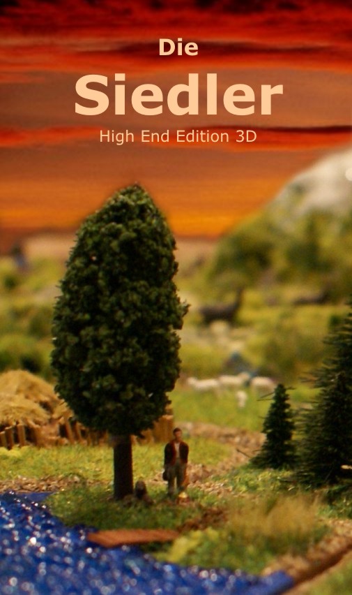 Colonizadores de Catan em 3D