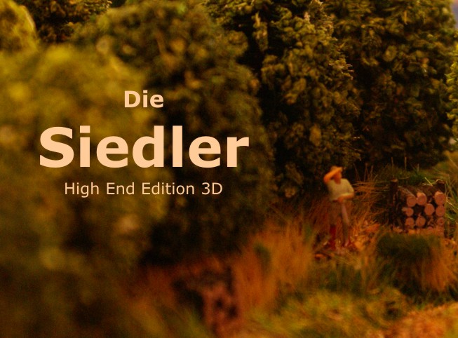 Colonizadores de Catan em 3D