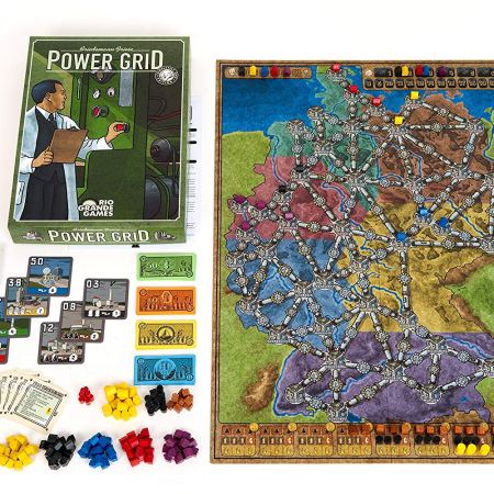 Jogo de tabuleiro Power Grid