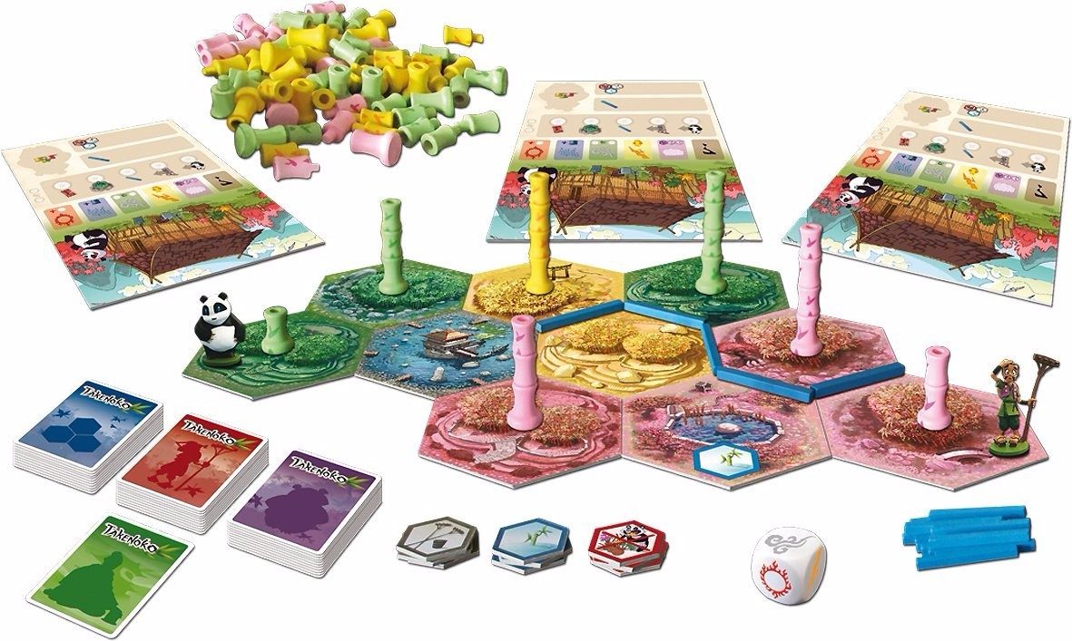 Jogo de tabuleiro Takenoko