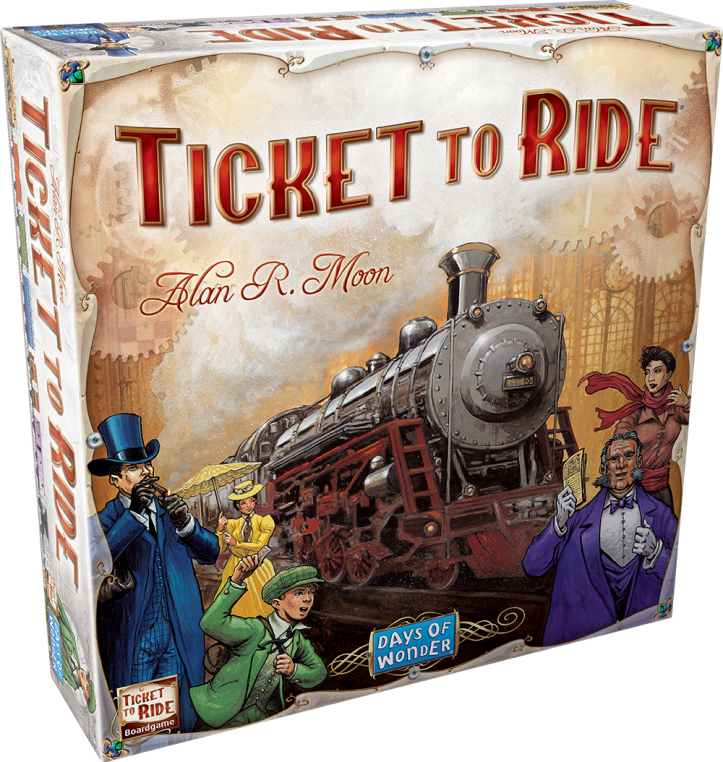 Jogo de tabuleiro Ticket to Ride