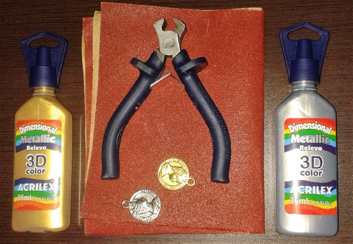 Kit para customizar moedas para jogos de tabuleiro