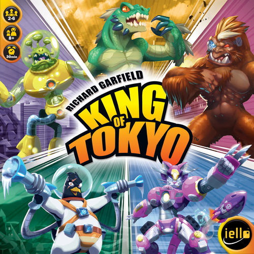 Jogo de tabuleiro King of Tokyo