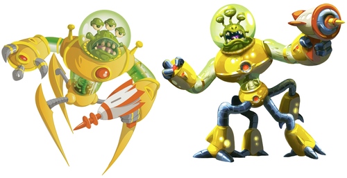 Monstros do Jogo de tabuleiro King of Tokyo