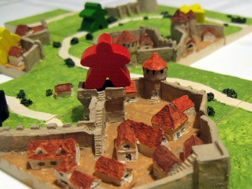 Jogo de tabuleiro Carcassonne 3d