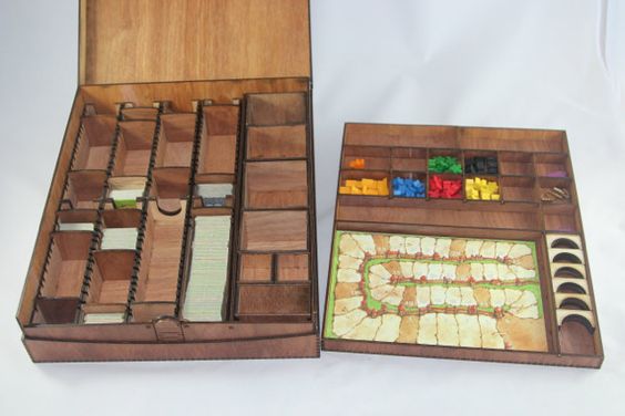 Caixa organizadora para Carcassonne