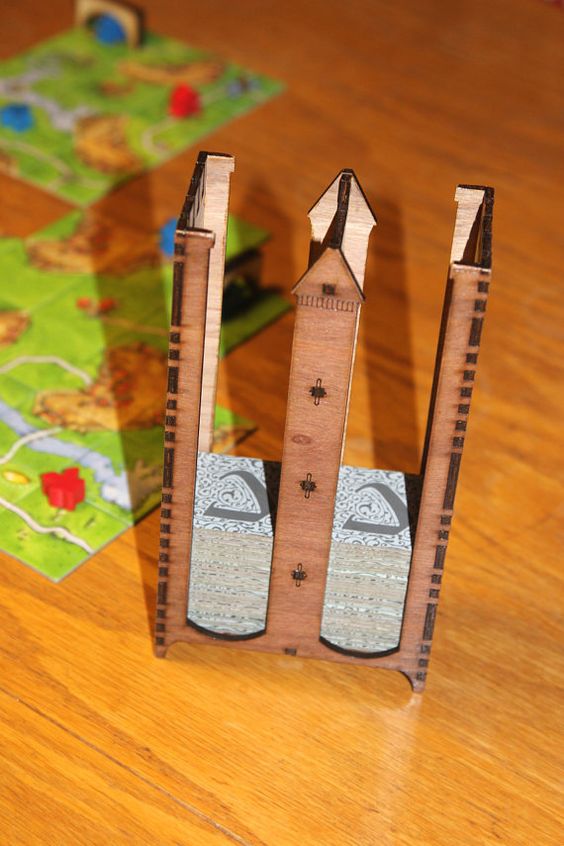 Porta peça para Carcassonne