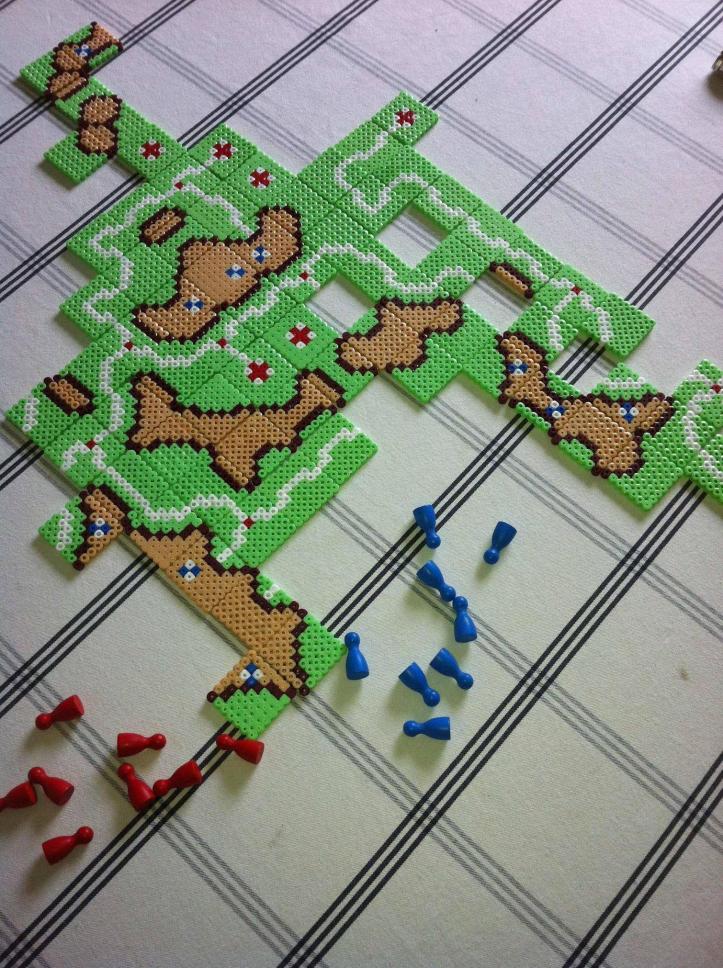 Um Carcassonne bem diferente