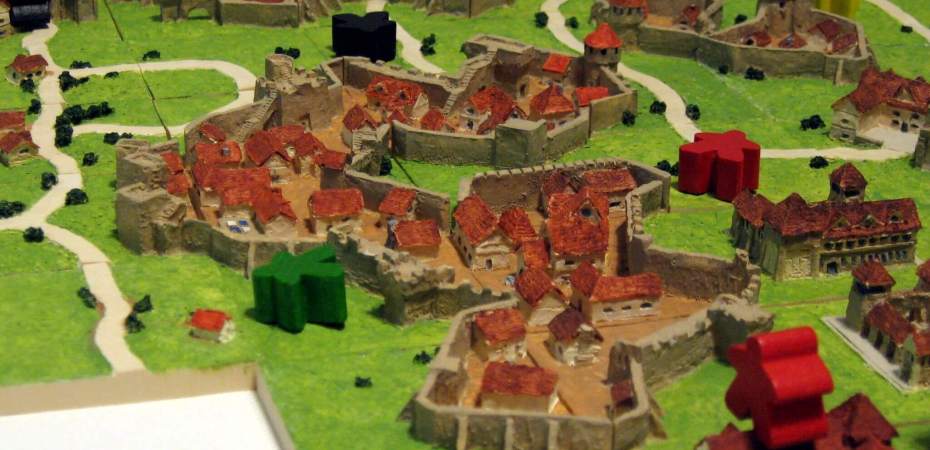 Idéias e acessórios - Carcassonne versão 3D