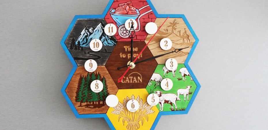 Relógio CATAN