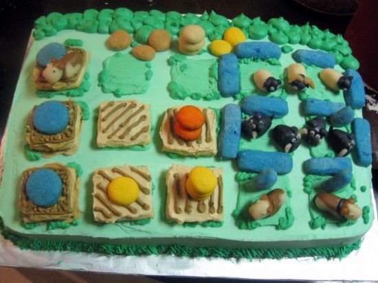 Um bolo de aniversário a La Agricola