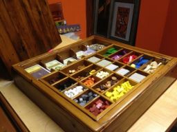 Insert para guardar o jogo de tabuleiro Agricola