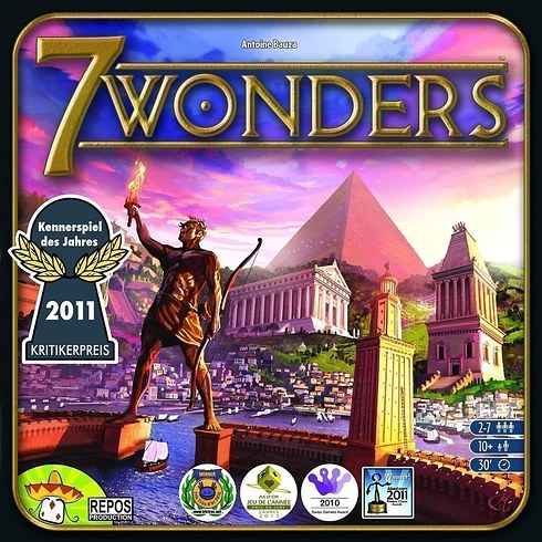 Jogo de tabuleiro Seven Wonders