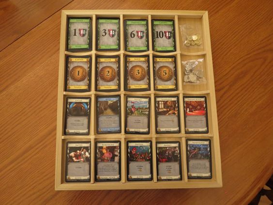 Uma caixa para organizar suas carta do Dominion