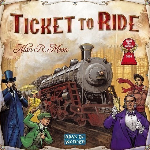 Jogo de tabuleiro Ticket to Ride