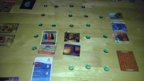 Marcadores de água para o jogo a Ilha Proibida