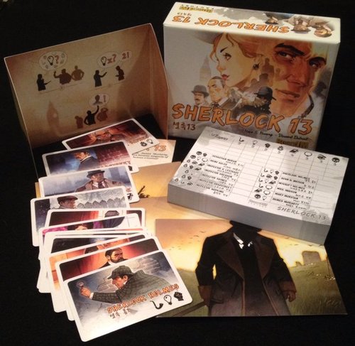 Jogo de tabuleiro Sherlock 13