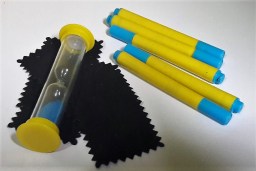 Componentes jogo de tabuleiro Loony Quest