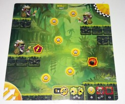 Tabuleiro do Jogo de tabuleiro Loony Quest