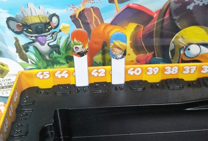 Marcadores de pontuação jogo Loony Quest