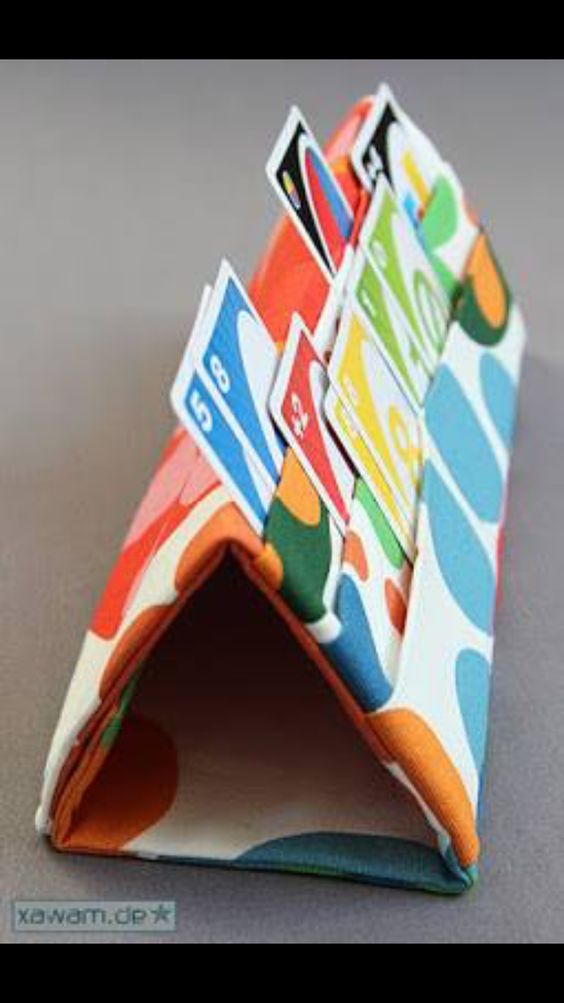 Card Holder feito de pano