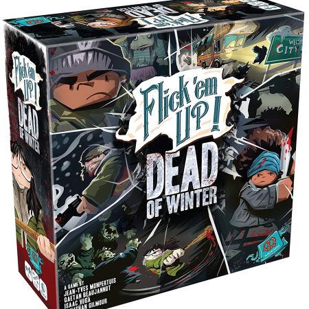 Jogo de tabuleiro Flick 'Em Up Dead of Winter