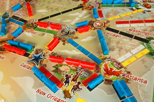 Jogo de tabuleiro TIcket to Ride First Journey