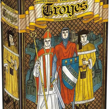 Asmodee anuncia uma nova tiragem do Troyes e Ladies of Troyes