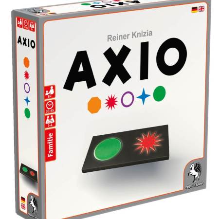 Axio o novo jogo do designer Reiner Knizia