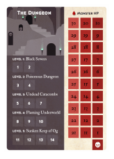 Nível da masmorra no jogo Mini Rogue