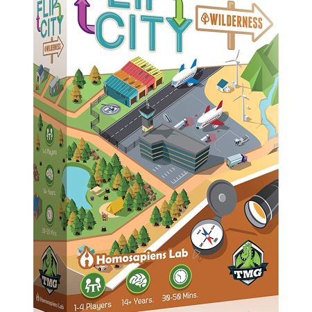 Jogo de tabuleiro Flip City Wilderness