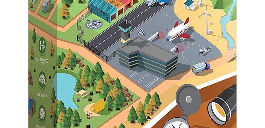 Jogo de tabuleiro Flip City Wilderness