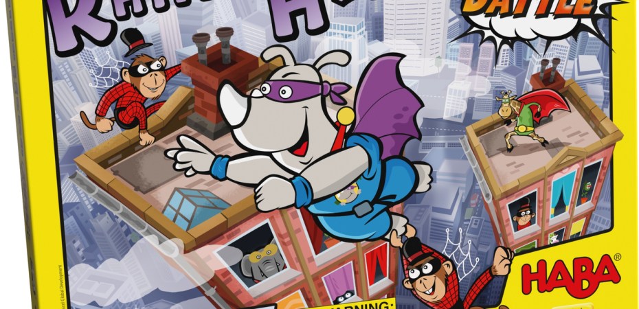 Jogo de tabuleiro Rhino Hero Super Battle