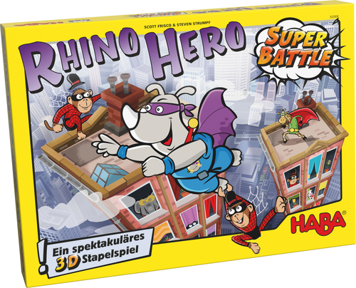 jogo de tabuleiro Rhino Hero Super Battle