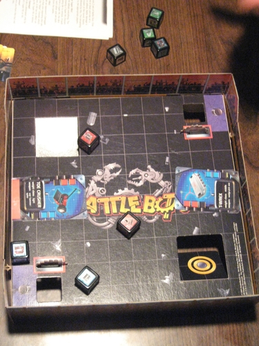Jogo de tabuleiro BattleBots: Kickbot Arena