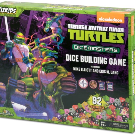 Novo conjunto das Tartarugas Ninjas Dice Masters!