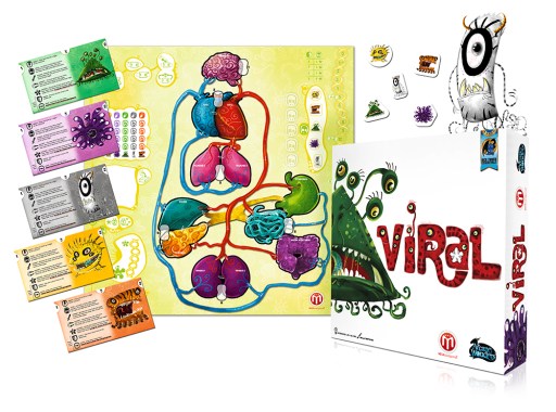 Seja o vírus mais infectante em VIRAL