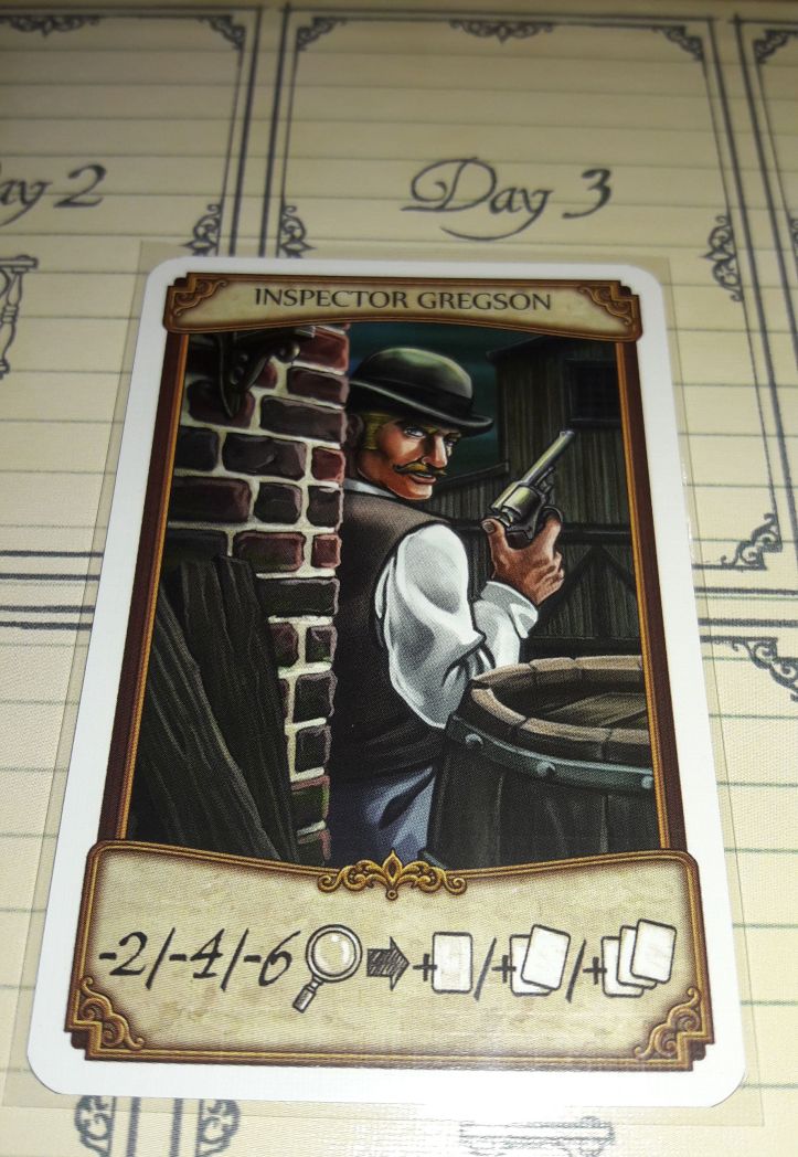 Personagens do jogo de tabuleiro Holmes &amp; Mycroft