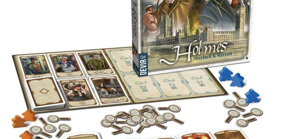 Jogo de tabuleiro Holmes e Mycroft