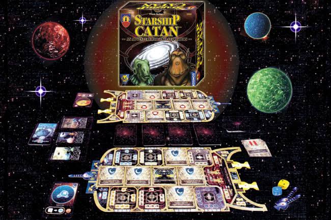 Jogo de tabuleiro Starship CATAN