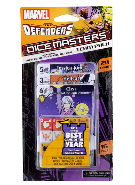 Wizkids anuncia mais uma expansão para o Dice Masters, a Defenders Team!