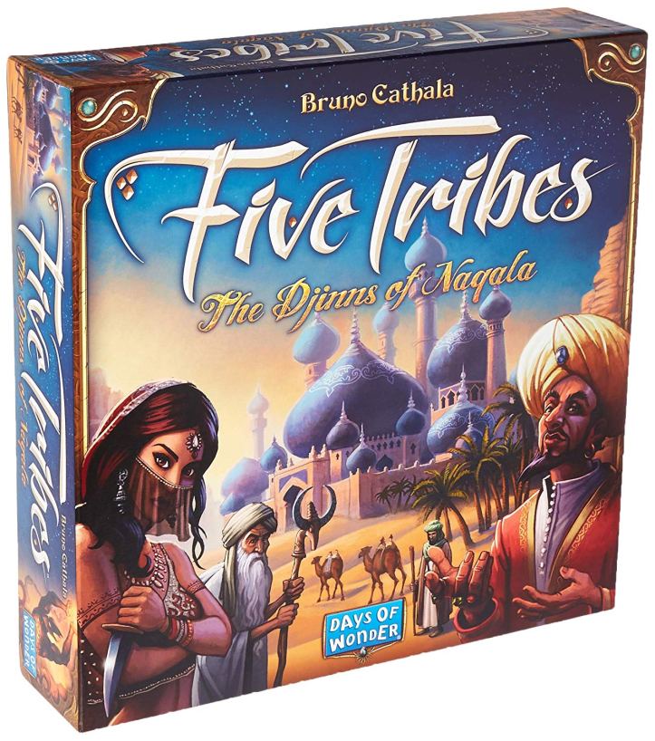 Jogo de tabuleiro Five Tribes